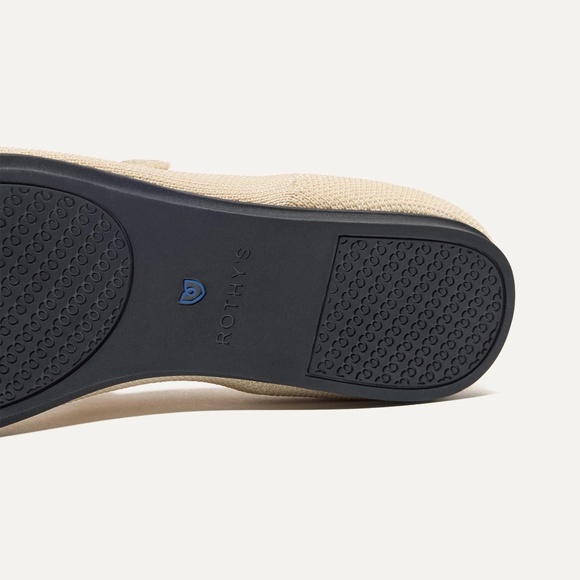 Rothy’s The Square Mary Jane – Cream Captoe - Picture 2 of 10